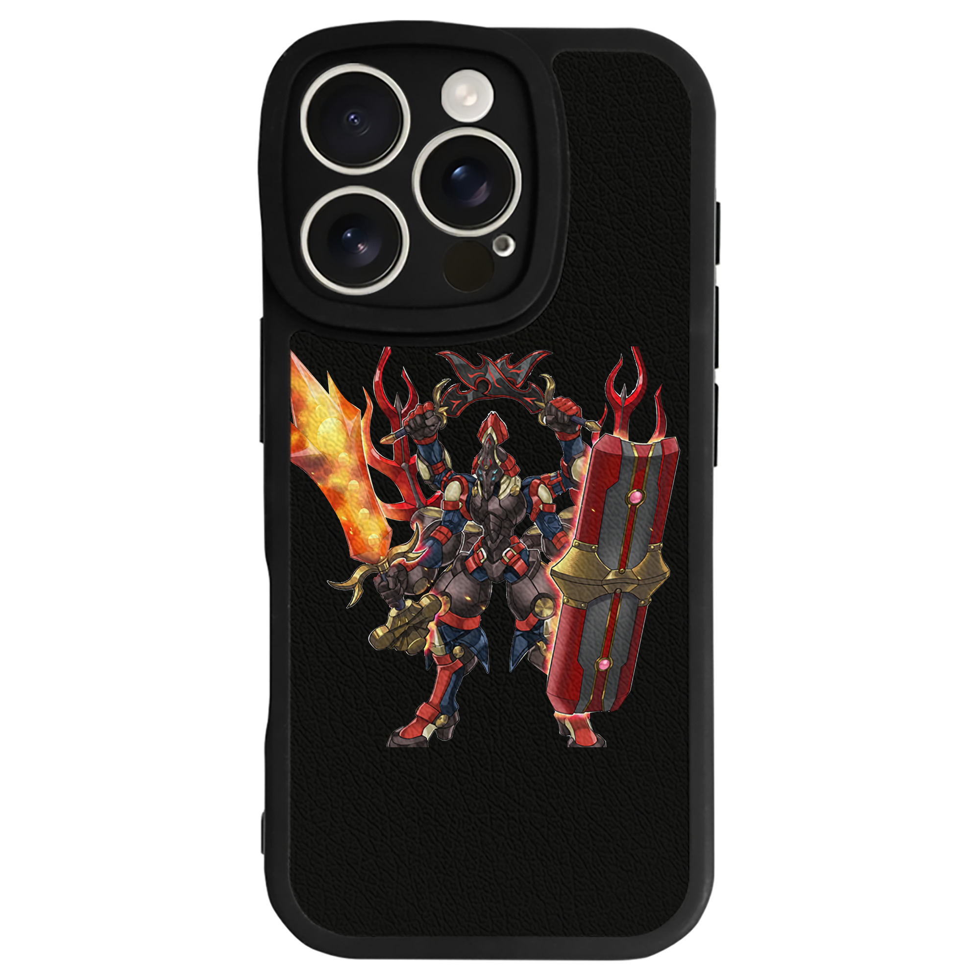 （画像用） 遊☆戯☆王 Yu-Gi-Oh! 【iPhone 16シリーズ対応】シリコンスマホケース（レザー調） 材質：シリコン